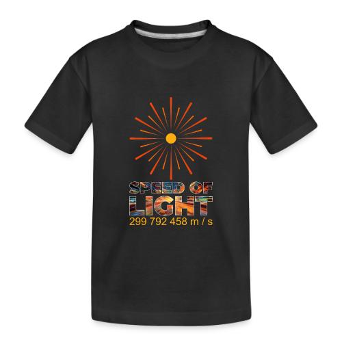 Speed of light - Toddler Premium Organic T-Shirt