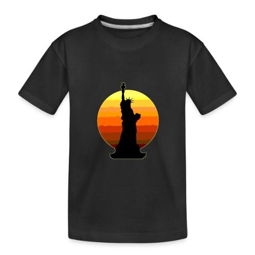 USA: Golden Horizon Liberty - Toddler Premium Organic T-Shirt