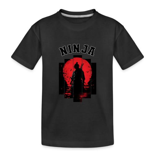 Ninja in the Shadows - Toddler Premium Organic T-Shirt