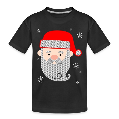 Santa Claus Texture - Toddler Premium Organic T-Shirt