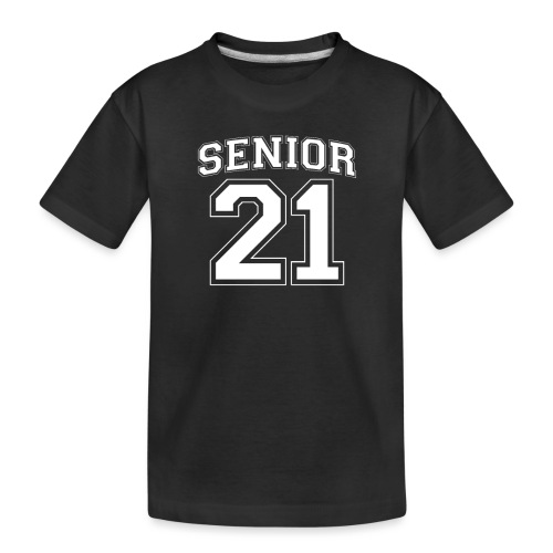 Senior 21 grad class logo - Toddler Premium Organic T-Shirt