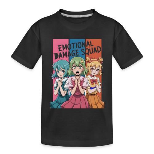 Emotional Damage Squad – Funny Anime Schoolgirl - Toddler Premium Organic T-Shirt