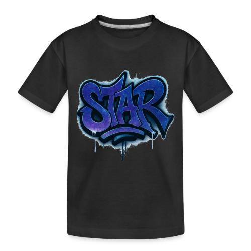 Cosmic STAR Graffiti Tag Tee - Toddler Premium Organic T-Shirt