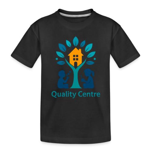 Quality Learning Center on Slim Fit Rib Women's - Toddler Premium Organic T-Shirt