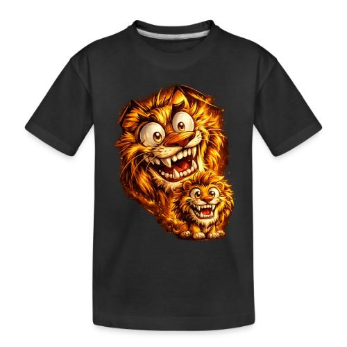 Crazy Double Lion Streetwear - Toddler Premium Organic T-Shirt