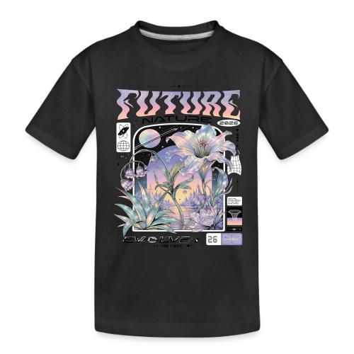 Future Nature Retro-Futuristic - Toddler Premium Organic T-Shirt