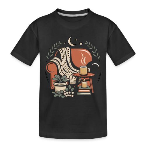 Moonlit Cozy Night Recliner - Toddler Premium Organic T-Shirt