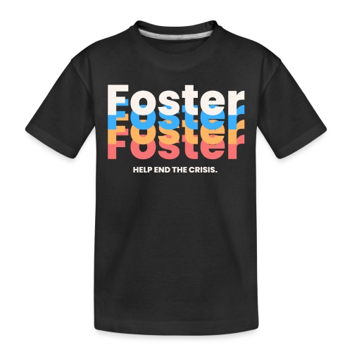 Foster | Stacked - Toddler Premium Organic T-Shirt