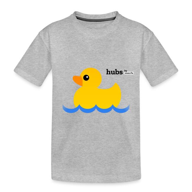 Hubs Duck - Wordmark and Water