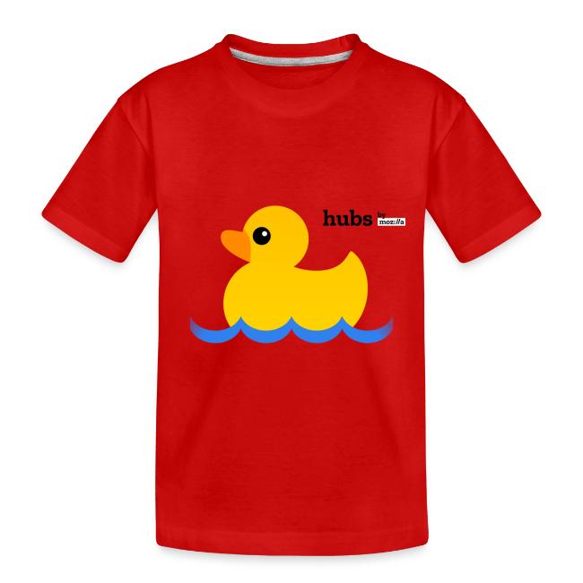 Hubs Duck - Wordmark and Water