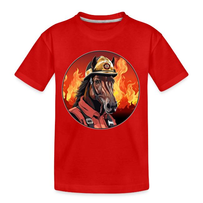 Horses Firefighter / fireman horse