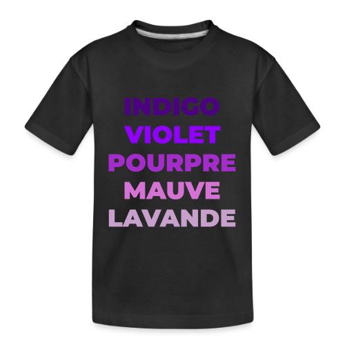 Shades of purple - Toddler Premium Organic T-Shirt