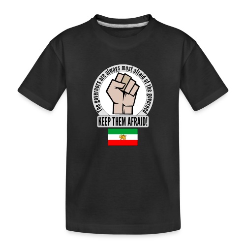 Iran - Clothes and items in support for the people - Toddler Premium Organic T-Shirt