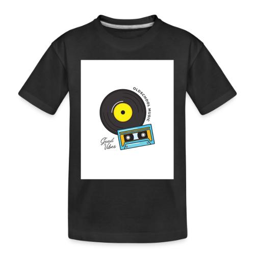 Old School Good Vibes - Toddler Premium Organic T-Shirt