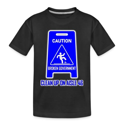 Broken Government 46 Blue - Toddler Premium Organic T-Shirt