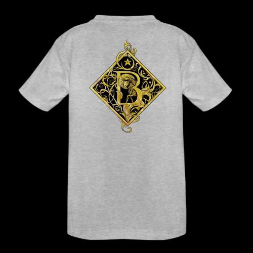 NAME STARTS WITH B MONOGRAM FANCY BEE! - Toddler Premium Organic T-Shirt