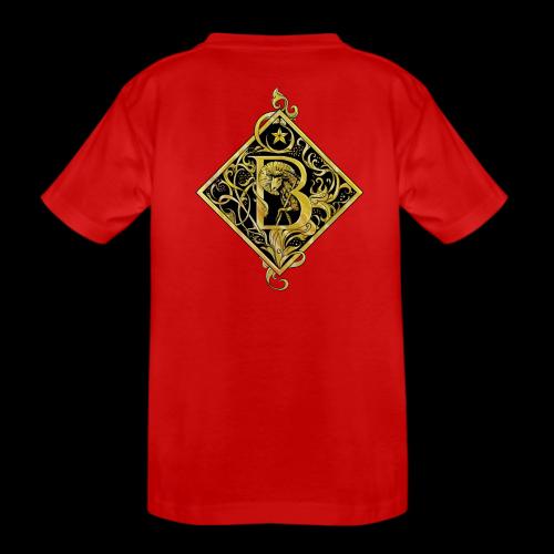 NAME STARTS WITH B MONOGRAM FANCY BEE! - Toddler Premium Organic T-Shirt