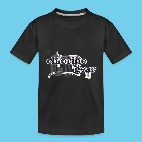 Chlorine Gear Textual Logo - Toddler Premium Organic T-Shirt
