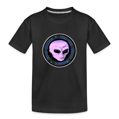 Badge crewPINKY with Back Crew Logo - Toddler Premium Organic T-Shirt