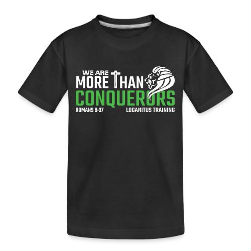 More Than Conquerors...VICTORIOUS - Toddler Premium Organic T-Shirt