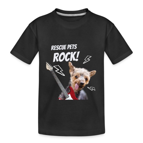 Rescue Pets Rock! - Toddler Premium Organic T-Shirt