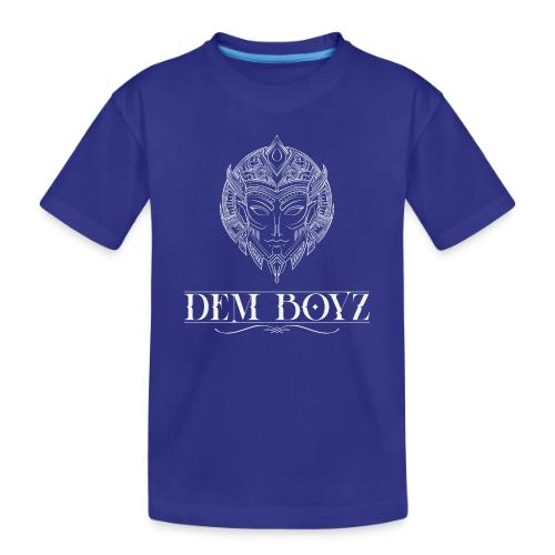 DemBoyz Full Logo (White Edition) - Toddler Premium Organic T-Shirt