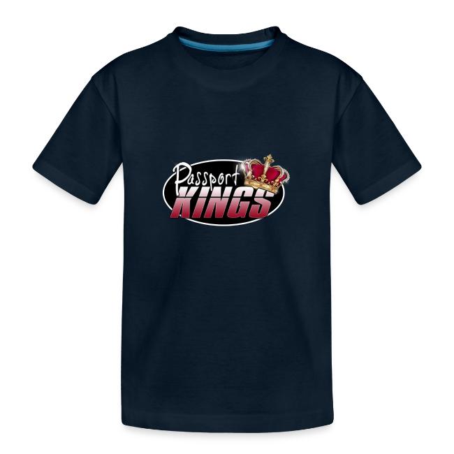Passport Kings logo for dark shirts