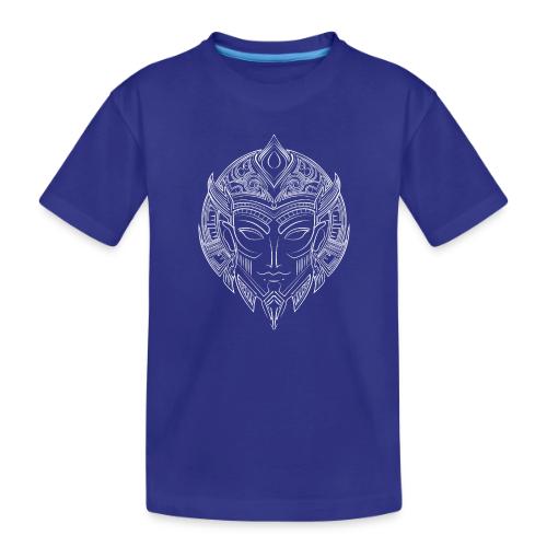 DemBoyz Logomark (White Edition) - Toddler Premium Organic T-Shirt