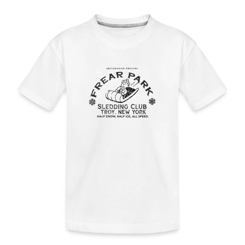 RO Frear Park Sledding Club Distressed Dark - Toddler Premium Organic T-Shirt