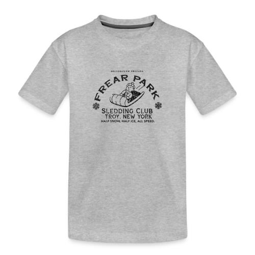 RO Frear Park Sledding Club Distressed Dark - Toddler Premium Organic T-Shirt