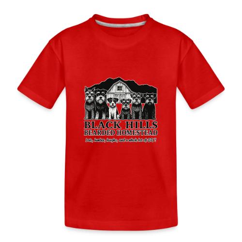 BH Bearded Homestead Logo Merch - Toddler Premium Organic T-Shirt