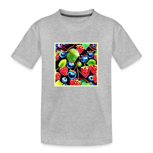 Berryful Delight Art - Toddler Premium Organic T-Shirt