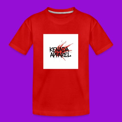 Kenada Apparel graffiti splash - Toddler Premium Organic T-Shirt