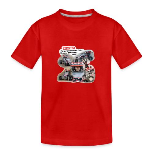 Luke Hall - Eldora Speedway FFN#1 Design 1 - Toddler Premium Organic T-Shirt