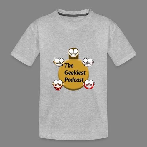The Geekiest Podcast Logo - Toddler Premium Organic T-Shirt