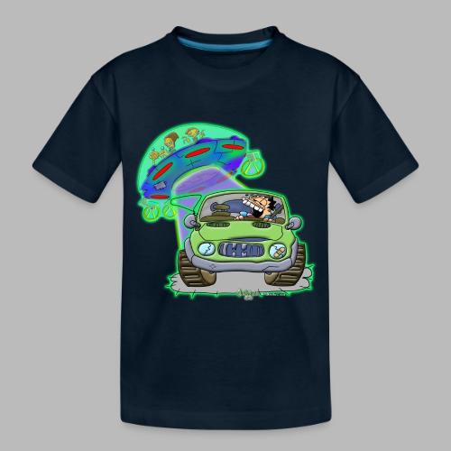 GrisDismation Ongher's UFO Alien Abduction - Toddler Premium Organic T-Shirt