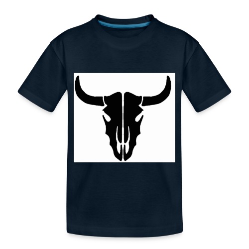 Longhorn skull - Toddler Premium Organic T-Shirt