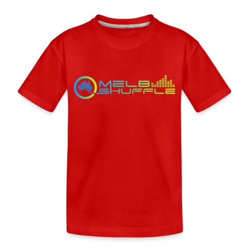 Melbshuffle Gradient Logo - Toddler Premium Organic T-Shirt