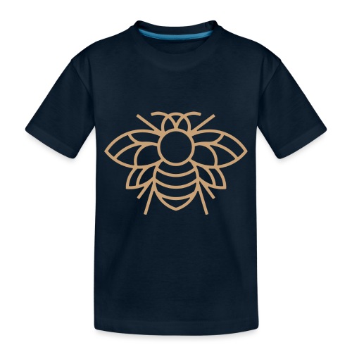 (bee_gold) - Toddler Premium Organic T-Shirt