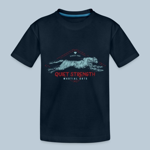 QuietStrength_MartialArts - Toddler Premium Organic T-Shirt