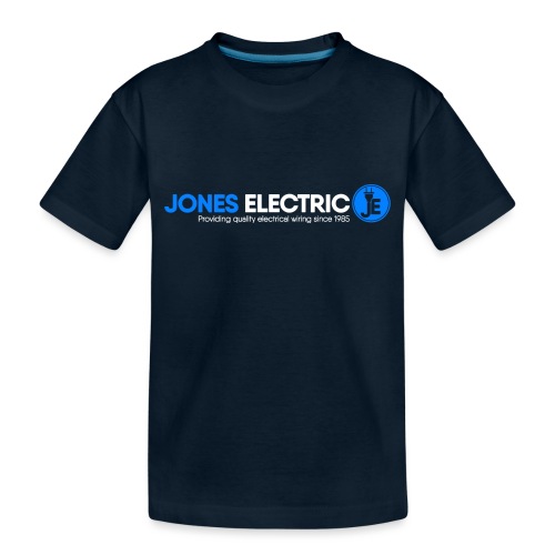 Jones Electric Logo VectorW - Toddler Premium Organic T-Shirt