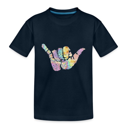 rainbow_hangloose creative awesome art style - Toddler Premium Organic T-Shirt