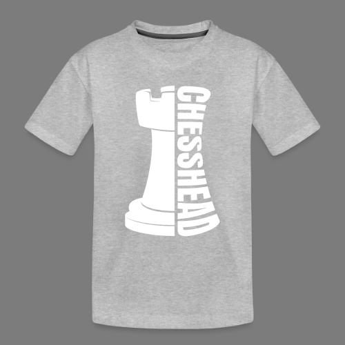Chesshead Design for Chess Fans - Toddler Premium Organic T-Shirt
