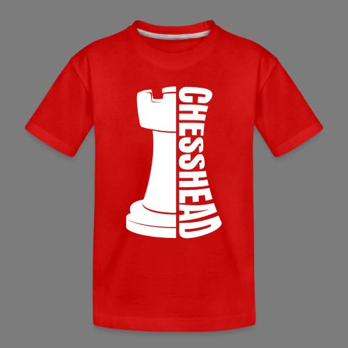 Chesshead Design for Chess Fans - Toddler Premium Organic T-Shirt