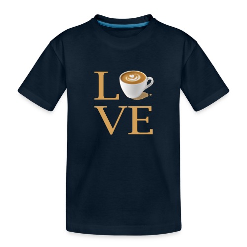 I love coffee - Toddler Premium Organic T-Shirt