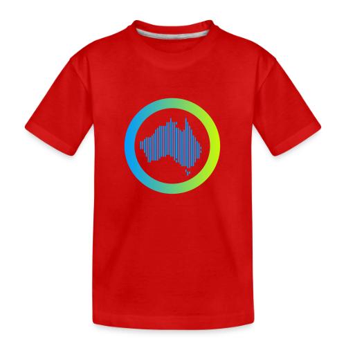 Gradient Symbol Only - Toddler Premium Organic T-Shirt