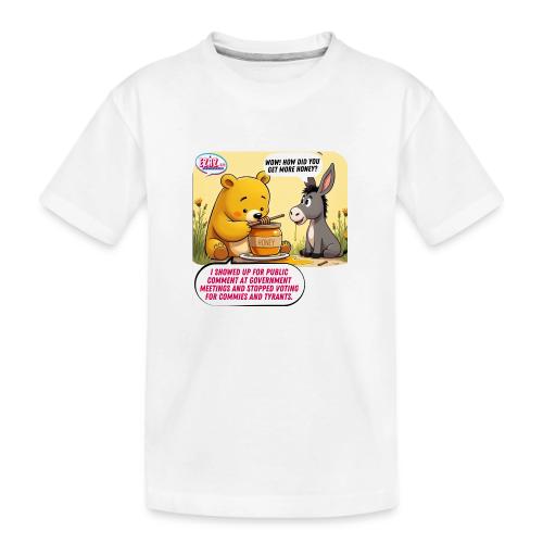 Honey Bear - Fire Tyrants - Toddler Premium Organic T-Shirt