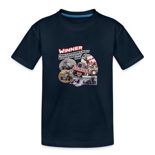 Luke Hall - Eldora Speedway FFN#1 Design 2 - Toddler Premium Organic T-Shirt