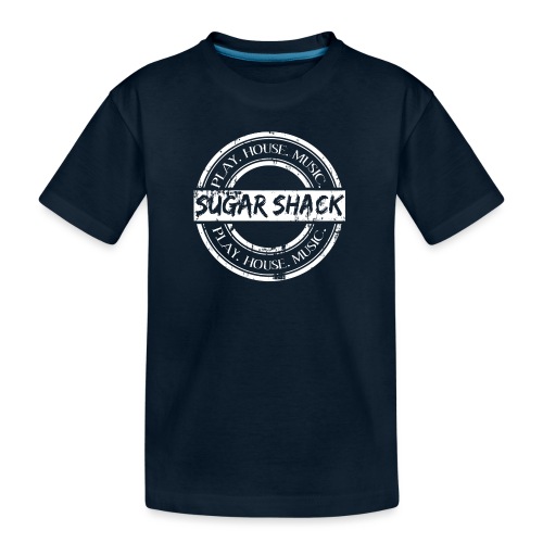 Shack logo White - Toddler Premium Organic T-Shirt
