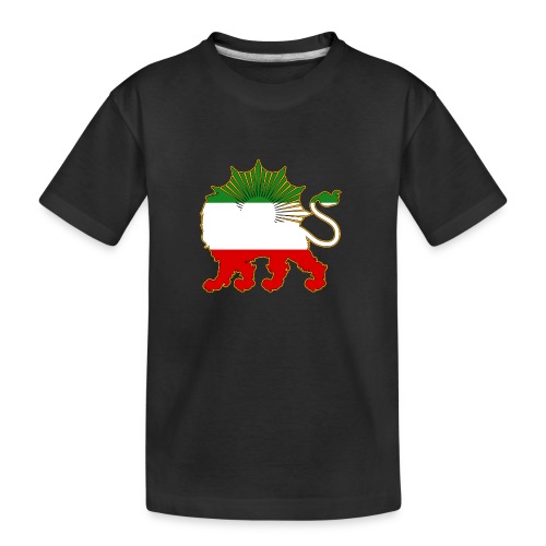 Lion and Sun Flag - Toddler Premium Organic T-Shirt